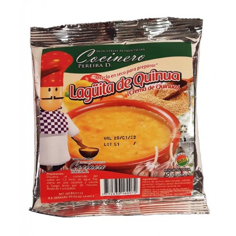 Dehydrated Cream Quinoa Laguita